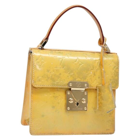 LOUIS VUITTON Monogram Vernis Spring Street Hand Bag Gris M91029 - Picture 1 of 16
